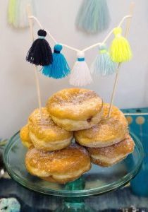 The_Neon_Tea_Party_Pom-ukkah_Hanukkah_Party_Tassel_Donut_Topper The_Neon_Tea_Party_Pom